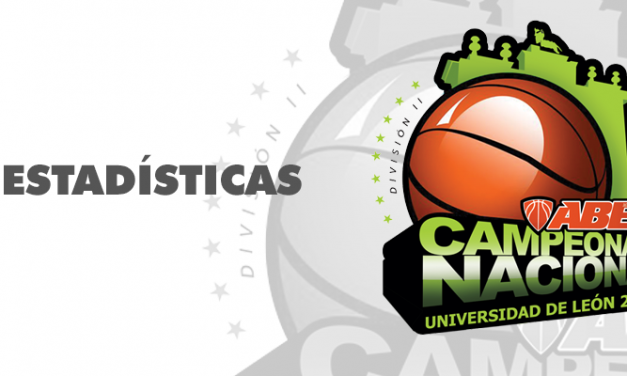 Estadísticas del Campeonato Nacional León 2016