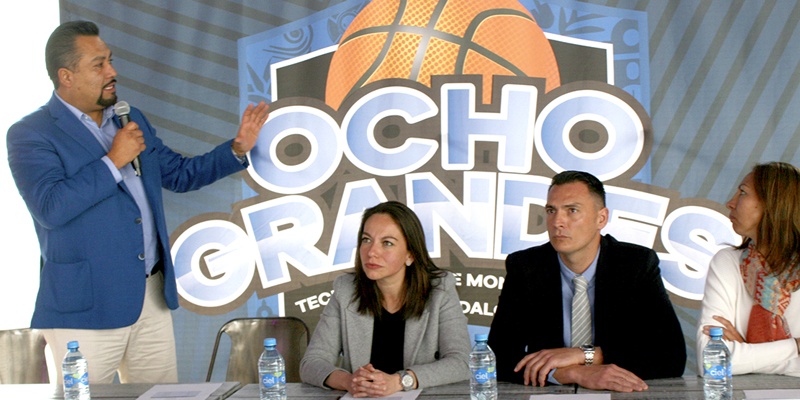 El tec Hidalgo presentó el logotipo de los Ocho Grandes 2019