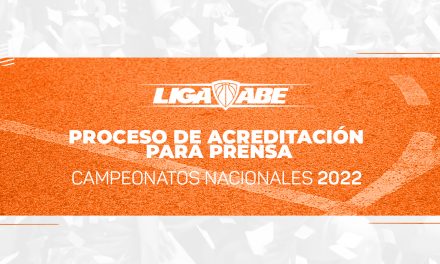 Se abre el proceso de acreditaciones de prensa para la cobertura de los campeonatos nacionales 2022