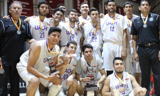 Los Dorados de la UACH consiguen el podio en los Ocho Grandes 2017