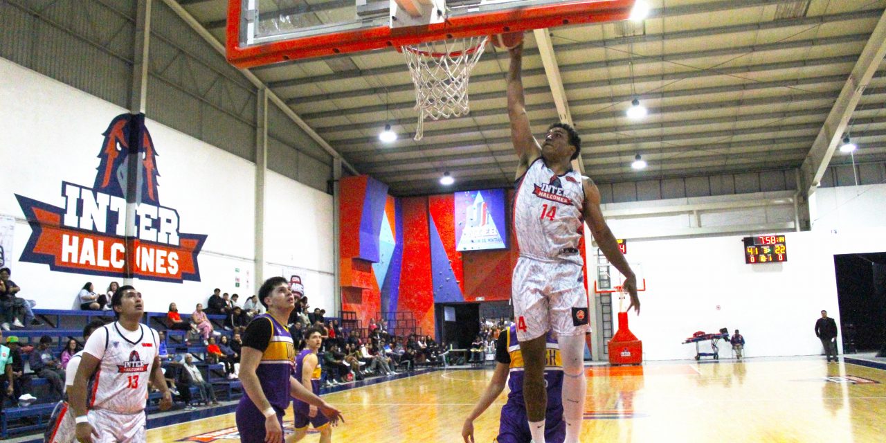 Gran exhibición de la Inter: Halcones derrota por 30 puntos a la UACH